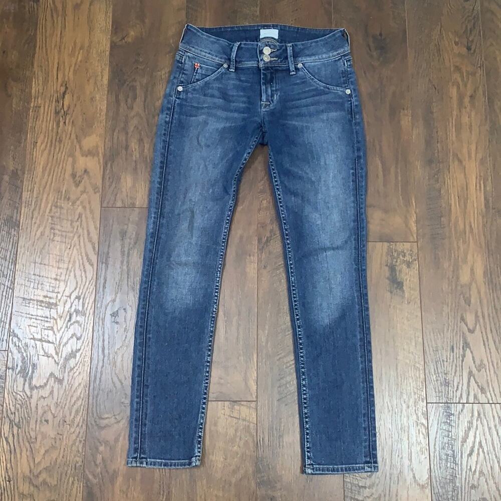 Hudson Collin Back Flap Pocket Skinny Jeans